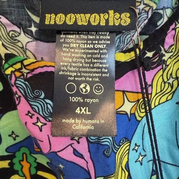 Nooworks Multicolor Fantasy Print Dress - Picture 4 of 5